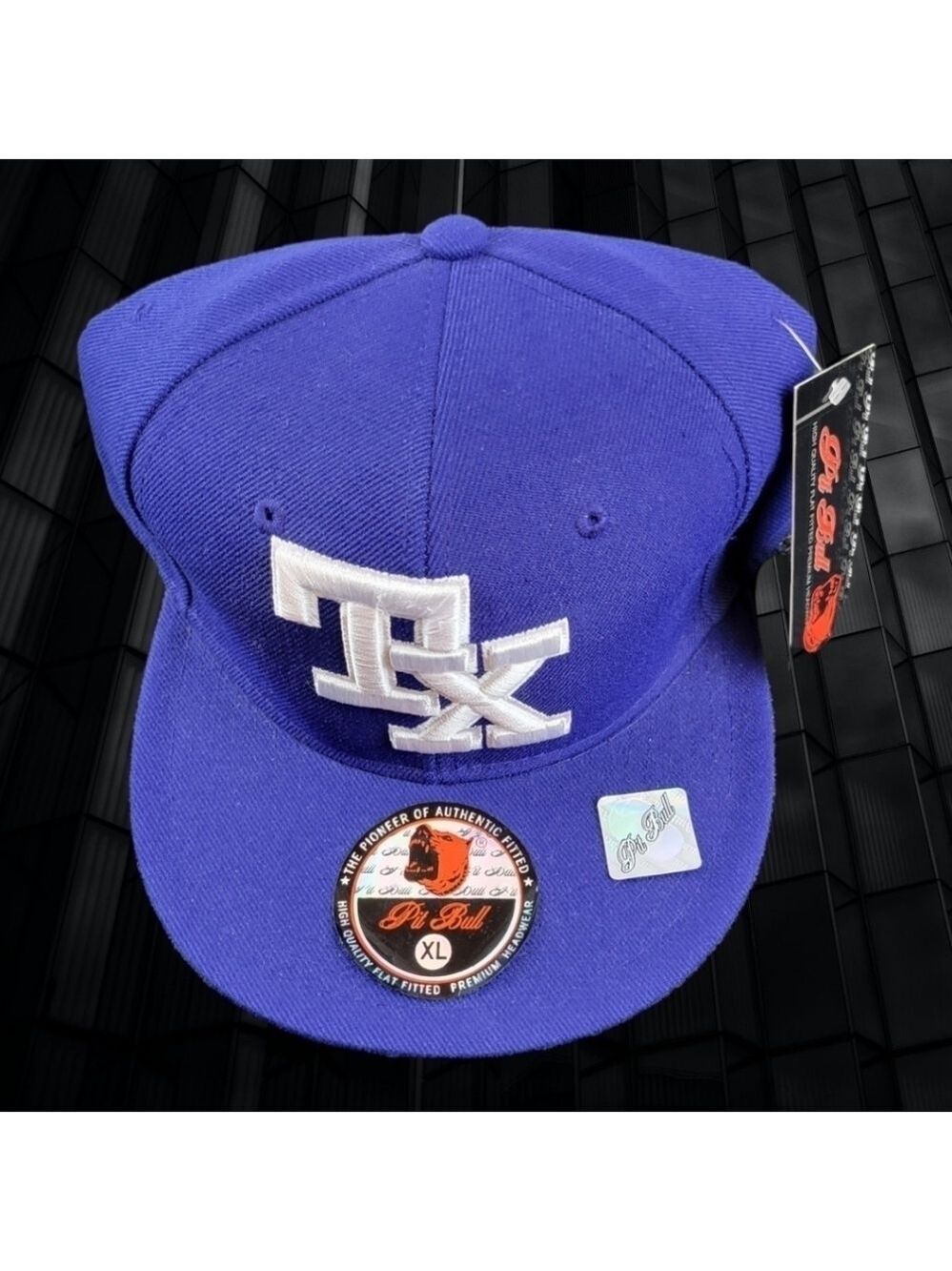 Texas Snapback -  Blue Hat - Pitbull